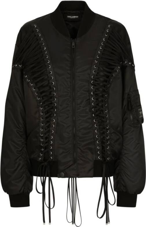 Dolce & Gabbana Bomber jackets Zwart Dames