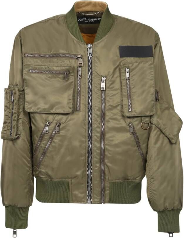 Dolce & Gabbana Bomber jackets Groen Heren