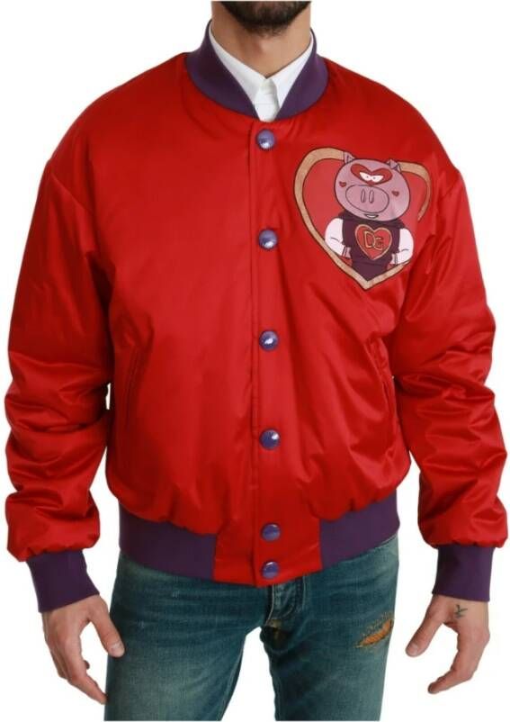 Dolce & Gabbana Bomber jackets Rood Heren