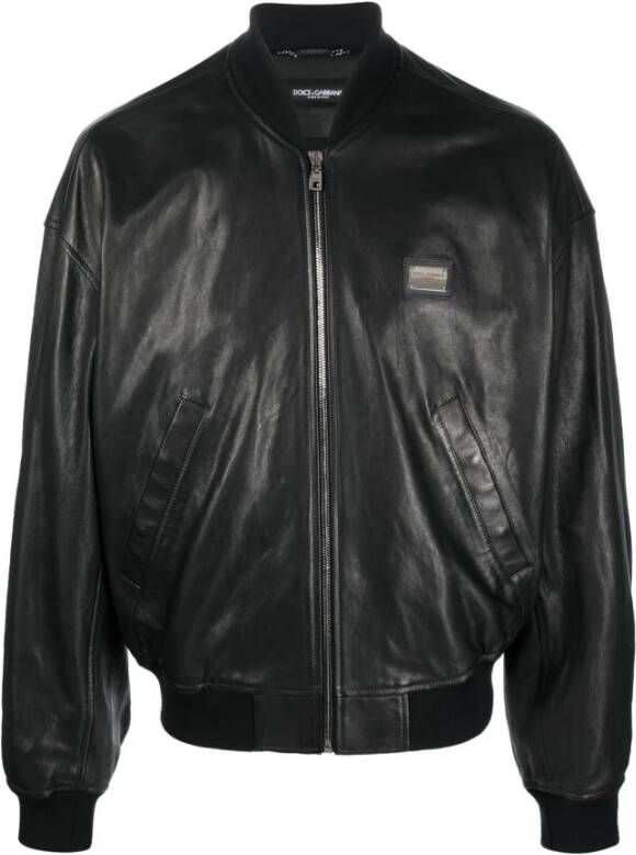 Dolce & Gabbana Bomber jackets Zwart Heren