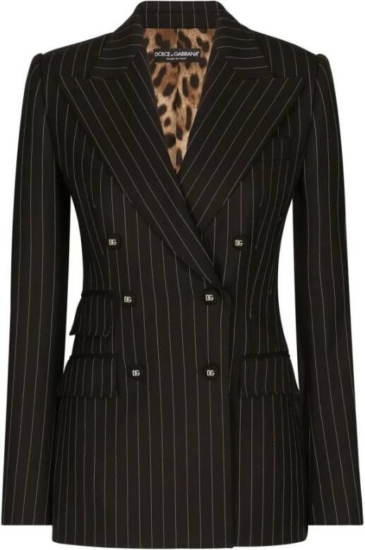 Dolce & Gabbana Business blazers Zwart Dames