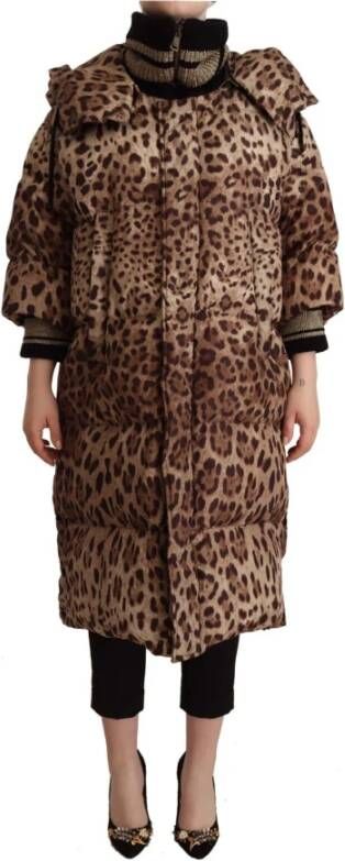 Dolce & Gabbana Down Coats , Bruin, Dames