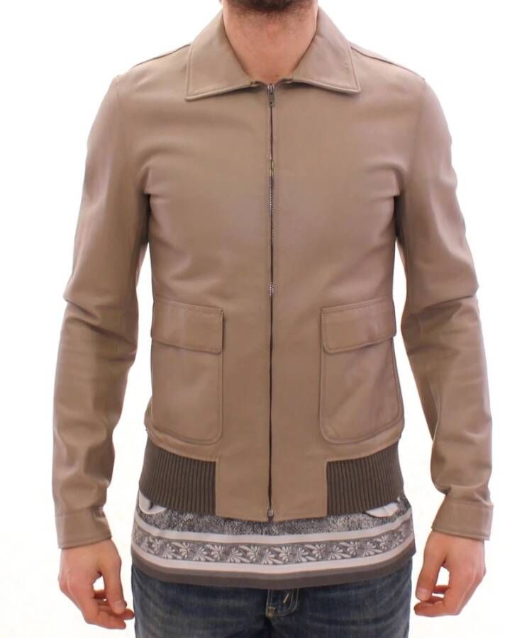 Dolce & Gabbana Fietsjack , Beige, Heren