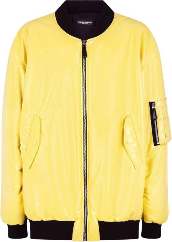 Dolce & Gabbana Zomerjassen Geel Heren