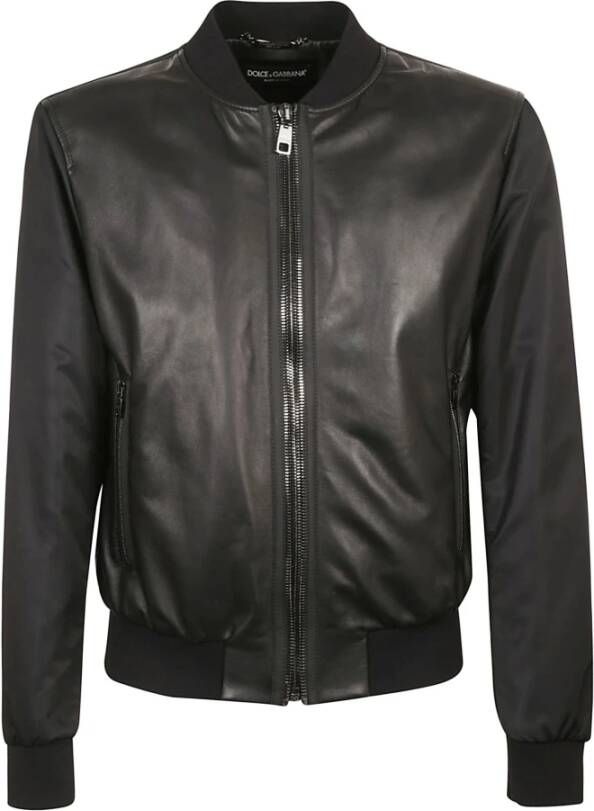 Dolce & Gabbana Bomber jackets Zwart Heren