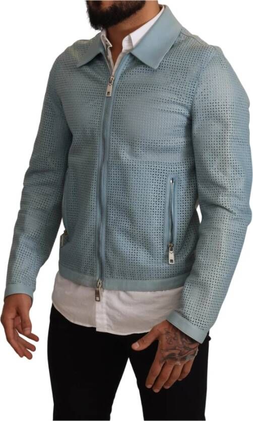 Dolce & Gabbana Zomerjassen Blauw Heren