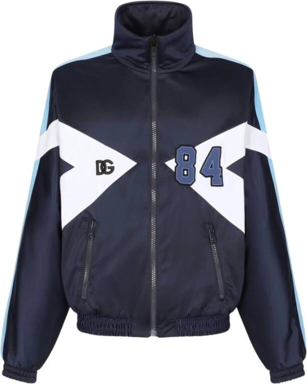 Dolce & Gabbana Light Jackets , Blauw, Heren