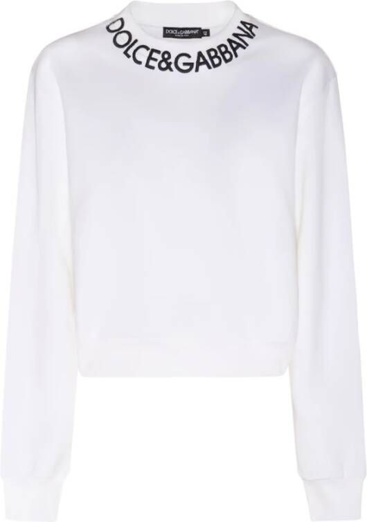 Dolce & Gabbana Hoodies & Sweatvesten Wit Dames