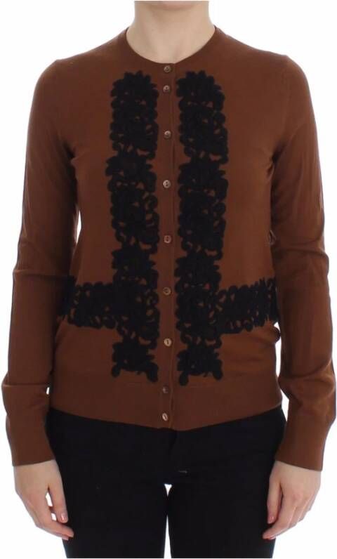 Dolce & Gabbana Vest , Bruin, Dames