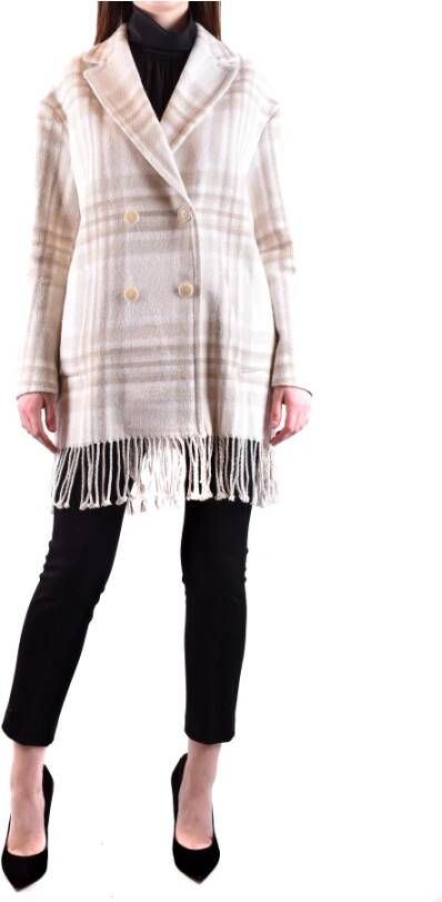 Dondup Trenchcoats & Mantels Wit Dames