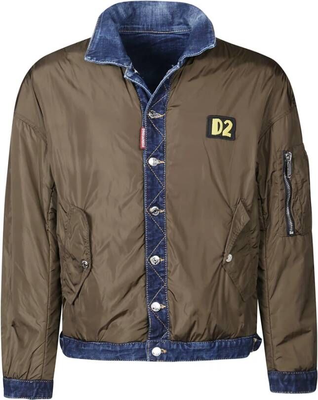 Dsquared2 Bomberjacks , Bruin, Heren