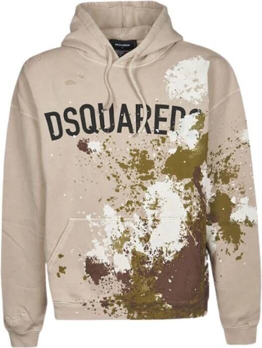 Dsquared2 Capuchon , Beige, Heren