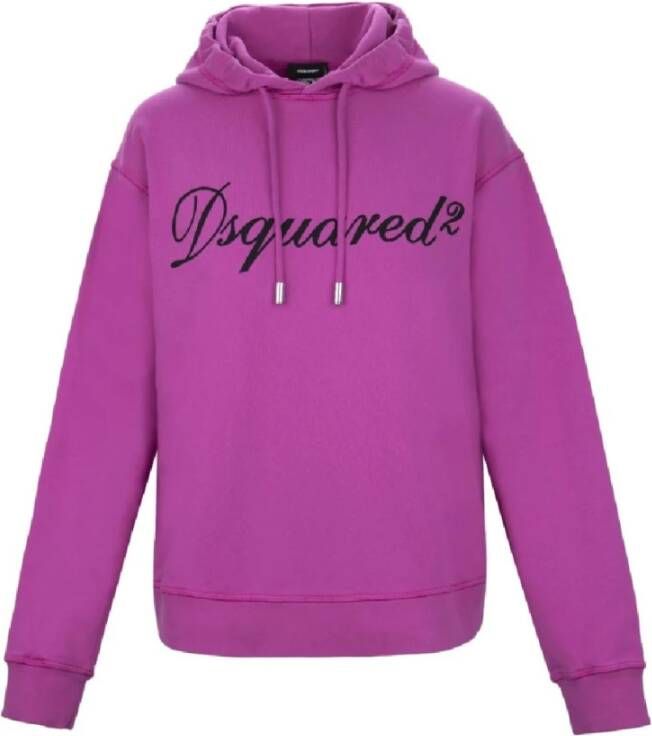 Dsquared2 Hoodies & Sweatvesten Paars Dames