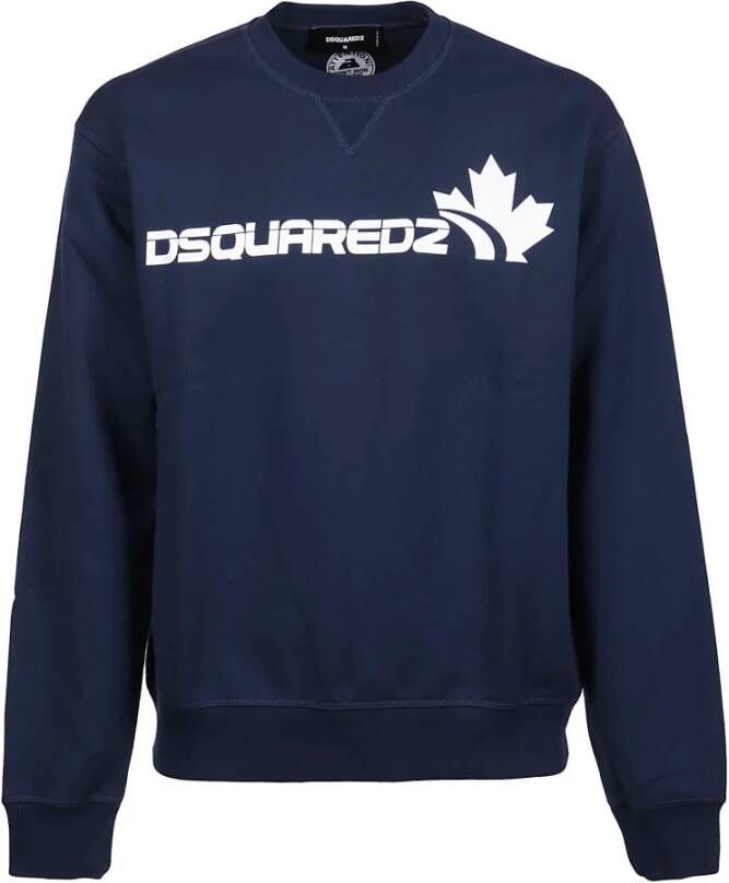 Dsquared2 Cool FIT Sweatshirt , Blauw, Heren
