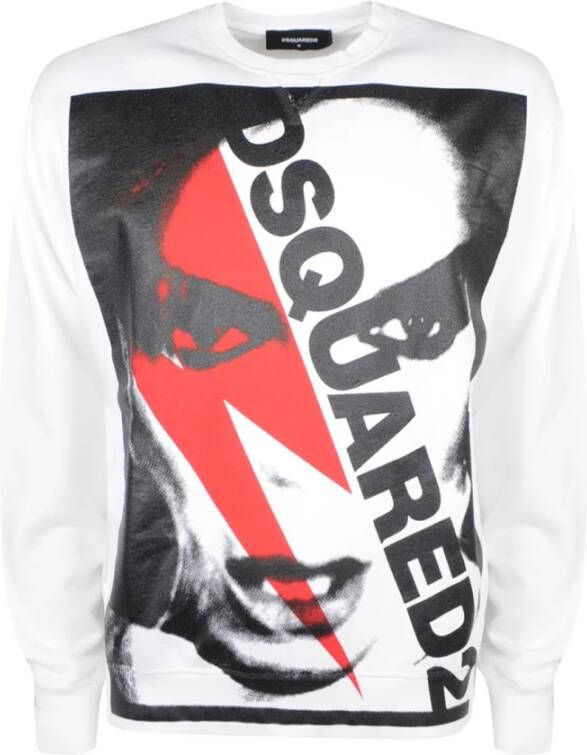 Dsquared2 Sweat en coton à logo printé