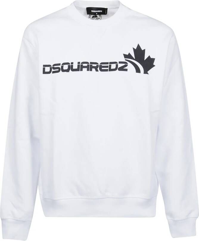 Dsquared2 Cool FIT Sweatshirt , Wit, Heren