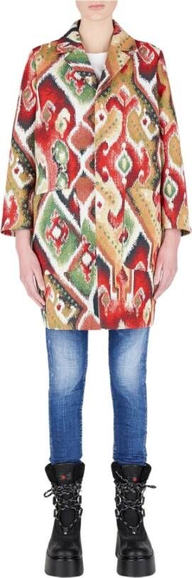 Dsquared2 Trenchcoats & Mantels Rood Dames