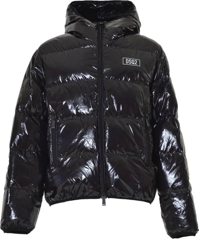 Dsquared2 Jacket S74Am1322 S54056 22 , Zwart, Heren