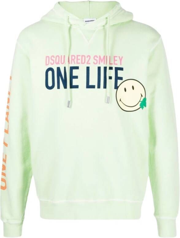 Dsquared2 Hoodies & sweatvesten Groen Heren