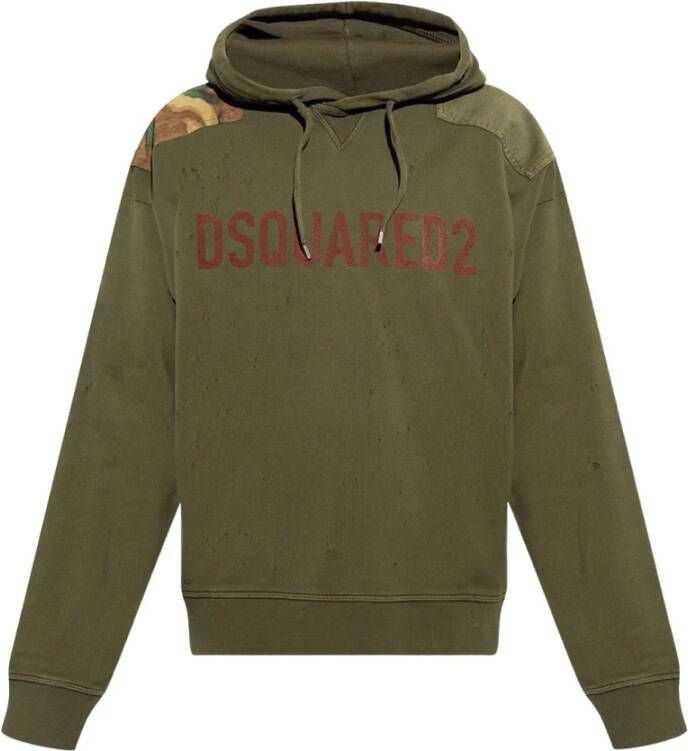 Dsquared2 Hoodies & sweatvesten Groen Heren
