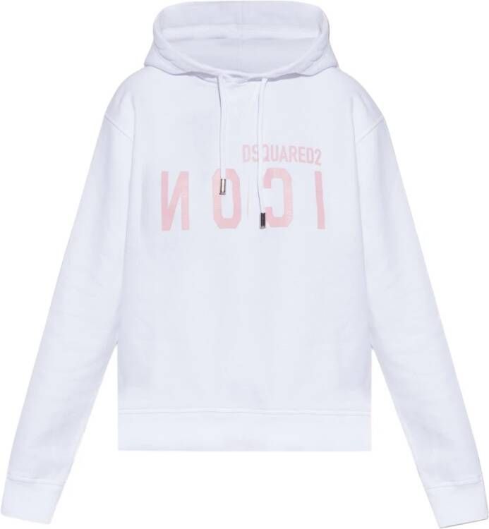 Dsquared2 Hoodies & Sweatvesten Wit Dames
