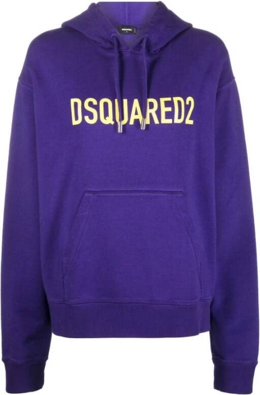 Dsquared2 Hoodie S25539 , Paars, Dames