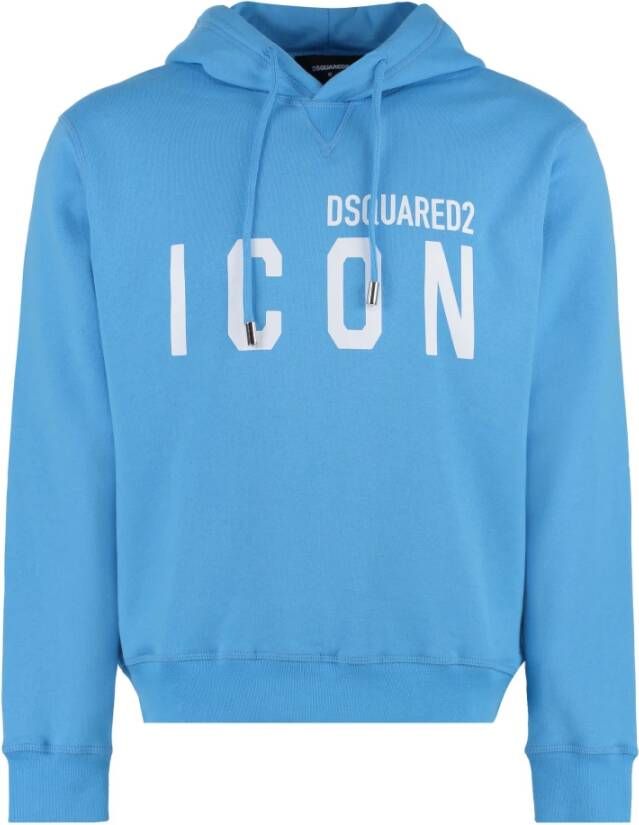 Dsquared2 Hoodies , Blauw, Heren