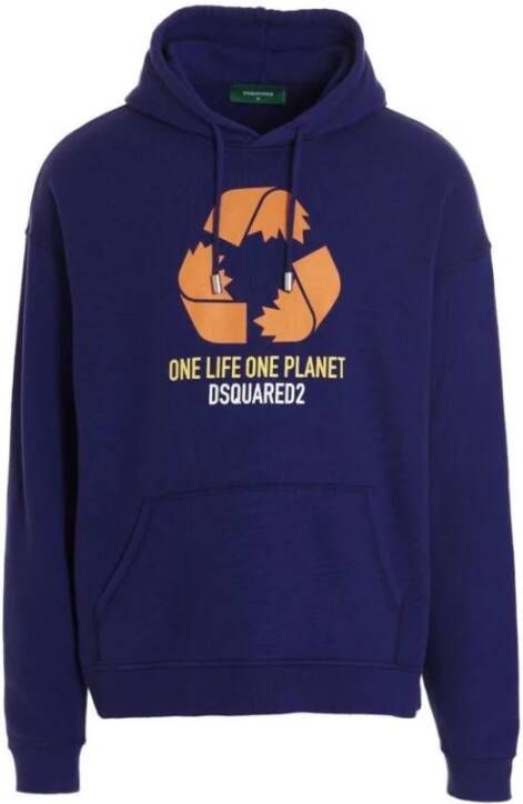 Dsquared2 Hoodies & sweatvesten Blauw Heren