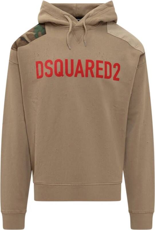 Dsquared2 Hoodies & sweatvesten Bruin Heren
