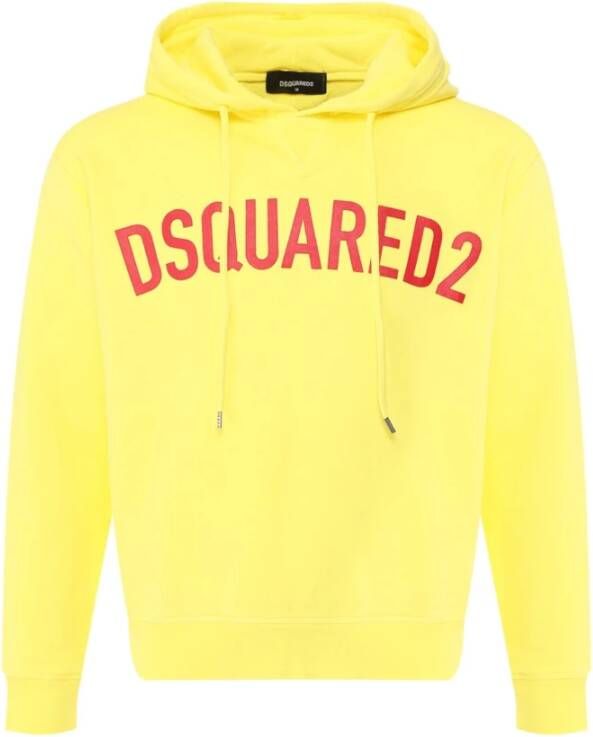 Dsquared2 Hoodies & sweatvesten Geel Heren