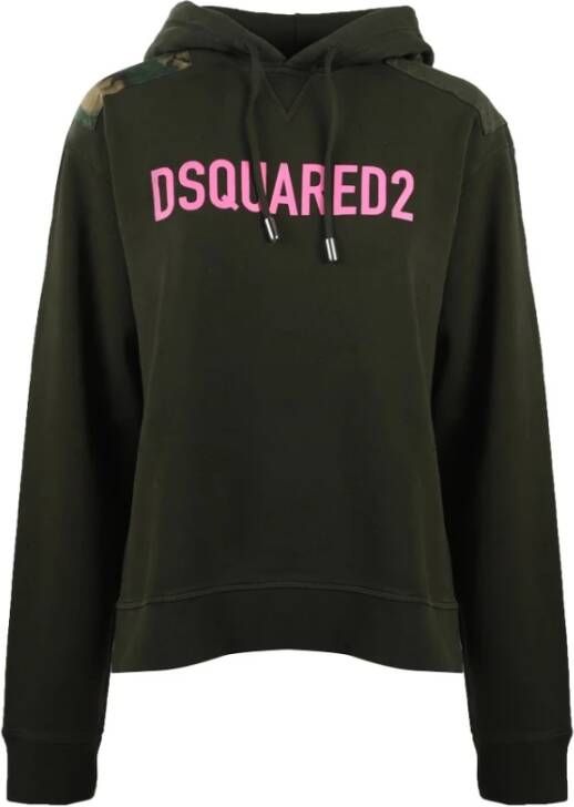 Dsquared2 Hoodies & Sweatvesten Groen Dames