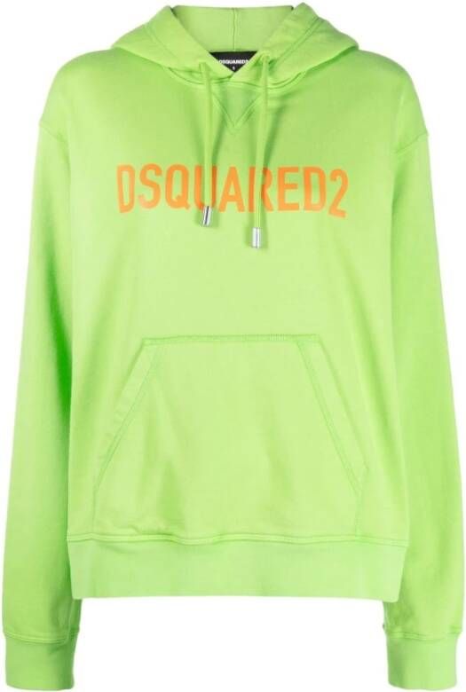 Dsquared2 Hoodies & Sweatvesten Groen Dames