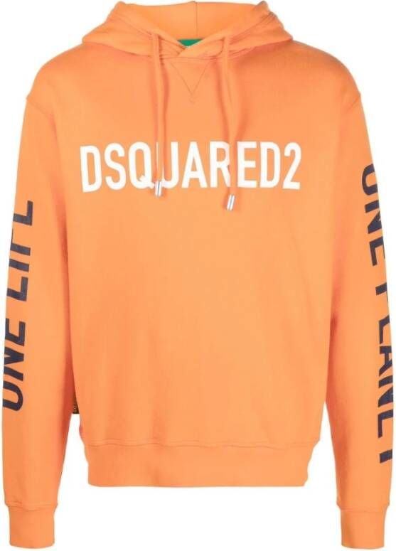 Dsquared2 Hoodies & sweatvesten Oranje Heren