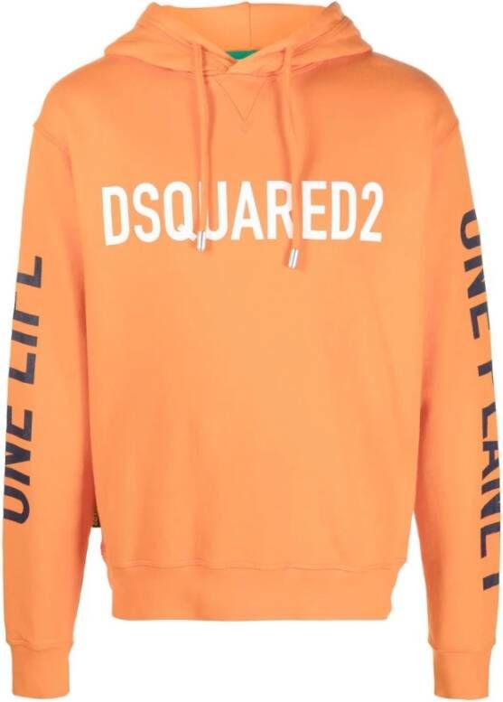 Dsquared2 Hoodies & sweatvesten Oranje Heren