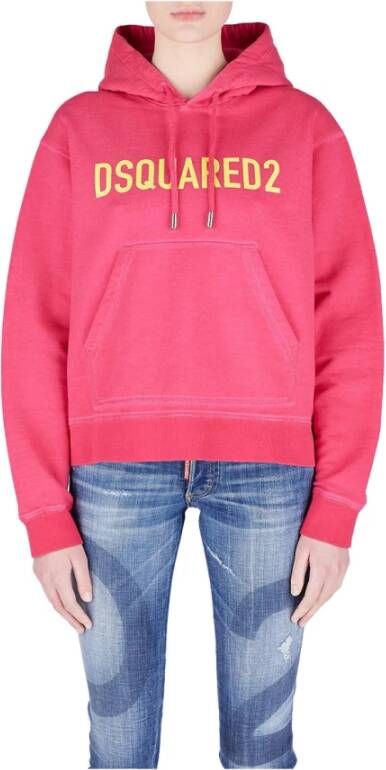 Dsquared2 Hoodies & Sweatvesten Roze Dames