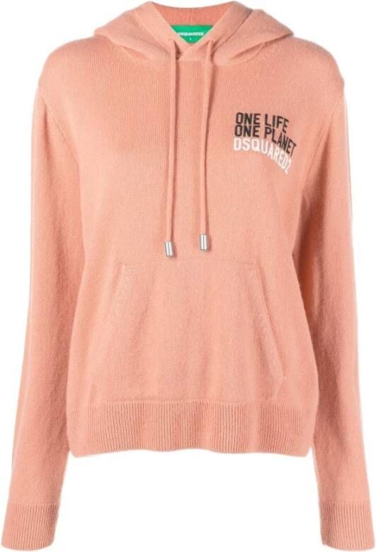 Dsquared2 Hoodies & Sweatvesten Roze Dames