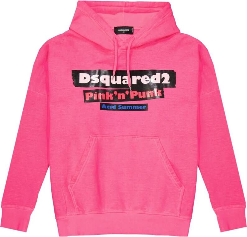 Dsquared2 Hoodies & sweatvesten Roze Heren
