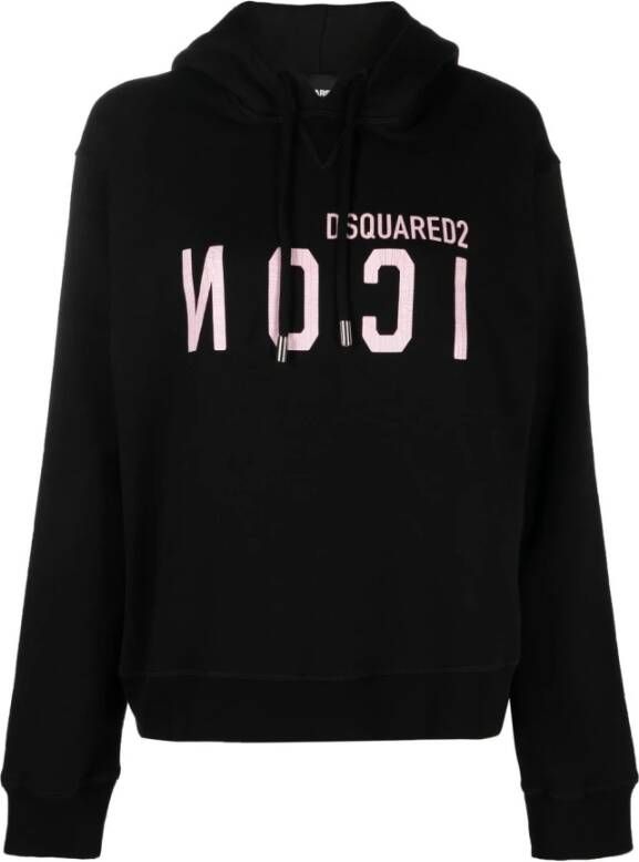 Dsquared2 Hoodies & Sweatvesten Zwart Dames