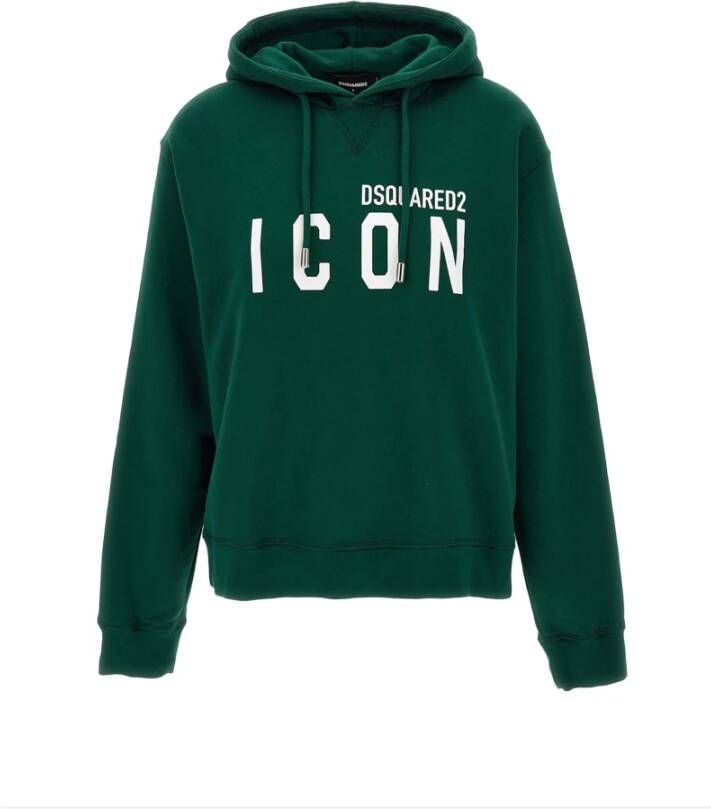 Dsquared2 Icon cool hoodie , Groen, Heren