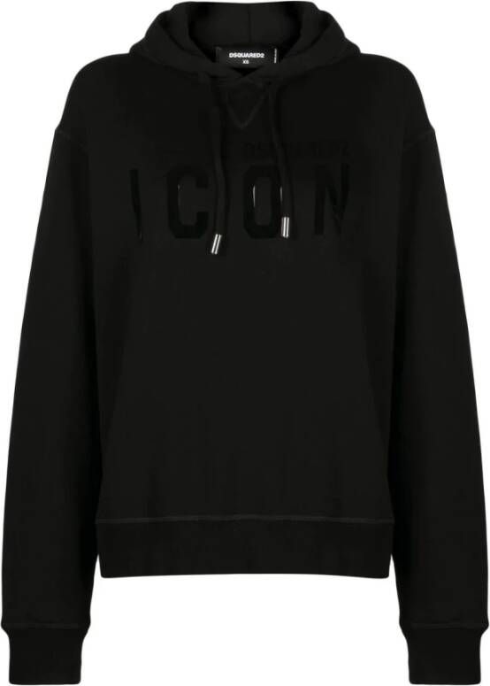 Dsquared2 Hoodies & Sweatvesten Zwart Dames