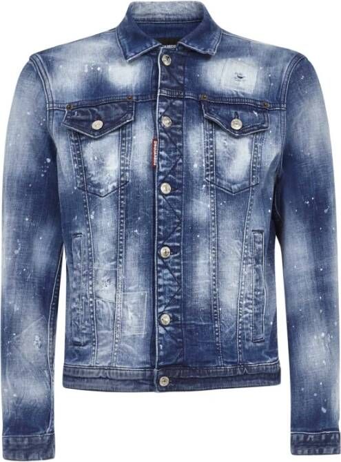 Dsquared2 Jas , Blauw, Heren