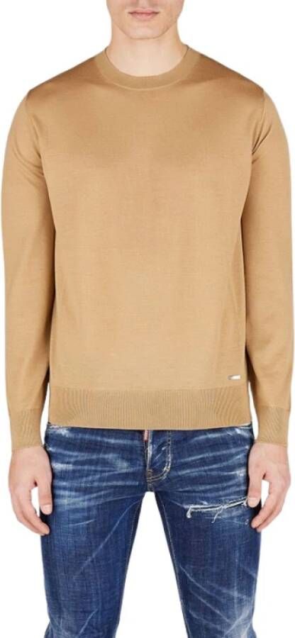 Dsquared2 Truien & Vesten Beige Heren