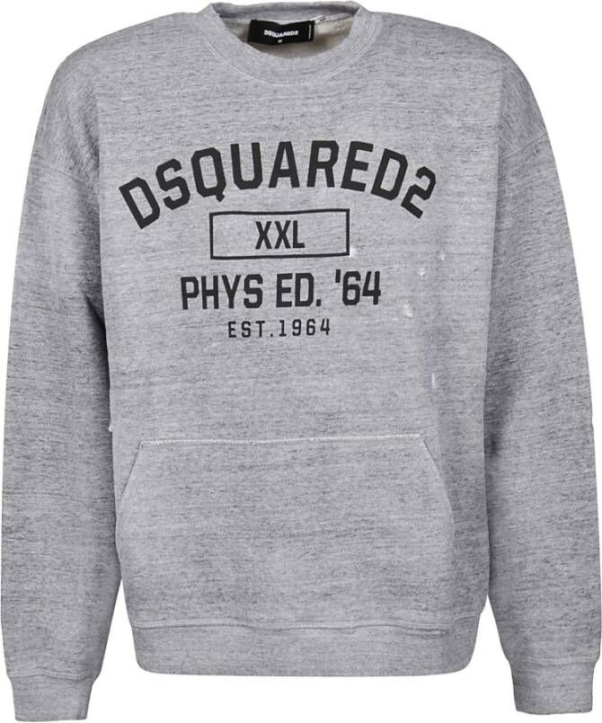 Dsquared2 PYS ED 64 Sweatshirt , Grijs, Heren