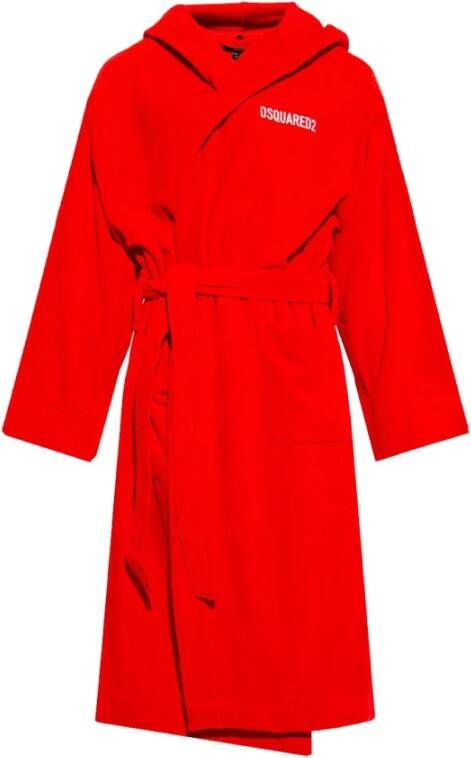 Dsquared2 Trenchcoats & Mantels Rood Heren