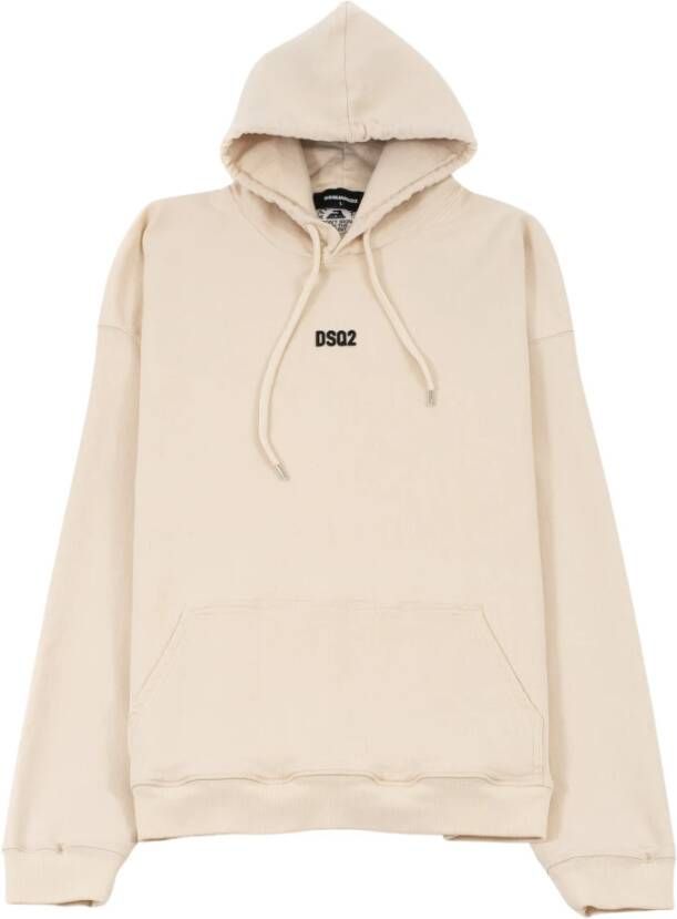 Dsquared2 Hoodies & sweatvesten Beige Heren