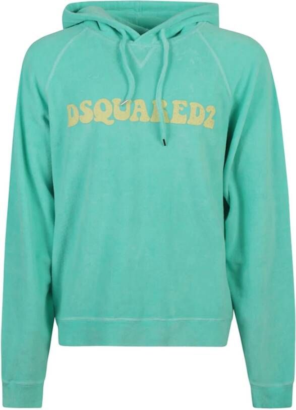 Dsquared2 Sweatshirt , Blauw, Heren