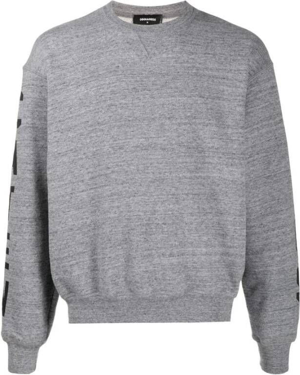 Dsquared2 Sweatshirt , Grijs, Heren