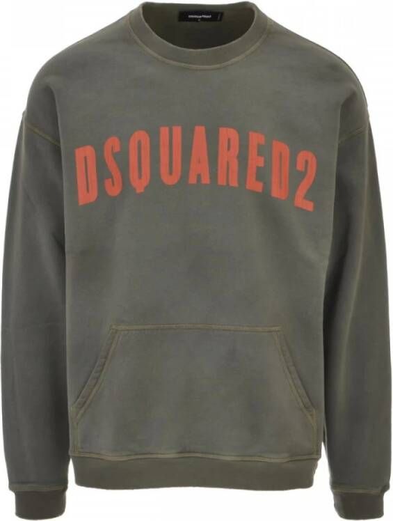 Dsquared2 Sweatshirt , Groen, Heren
