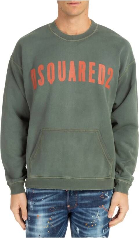 Dsquared2 Truien & Vesten Groen Heren