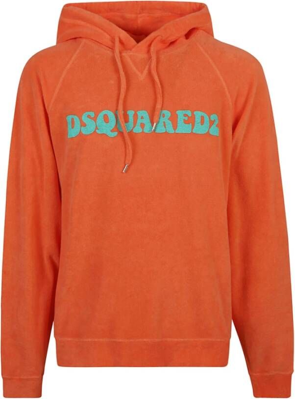 Dsquared2 Sweatshirt , Oranje, Heren